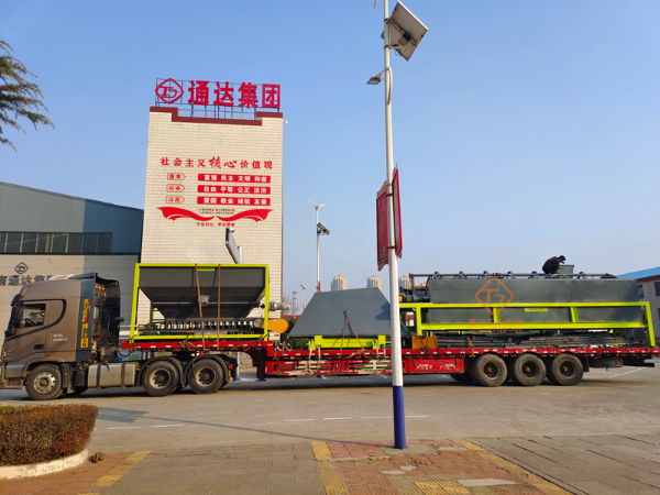 有機(jī)肥生產(chǎn)線發(fā)往江西南昌